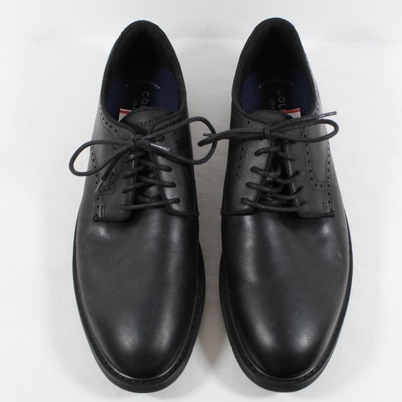 Cole Haan Men's Leather Go-To Plain Toe Oxford - Black 12M - Picture 3 of 5